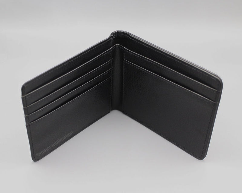 Sublimation Poly Leather Bifold Wallet Blanks - Major Sublimation