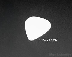10 Pack Blank Sublimation Guitar Picks