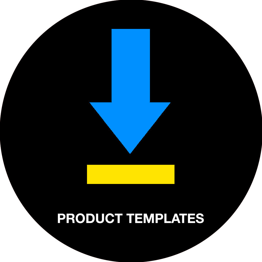 Downloadable Digital Sublimation Product Templates Major Sublimation