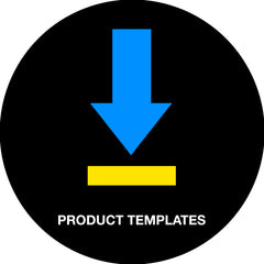 Downloadable Digital Sublimation Product Templates