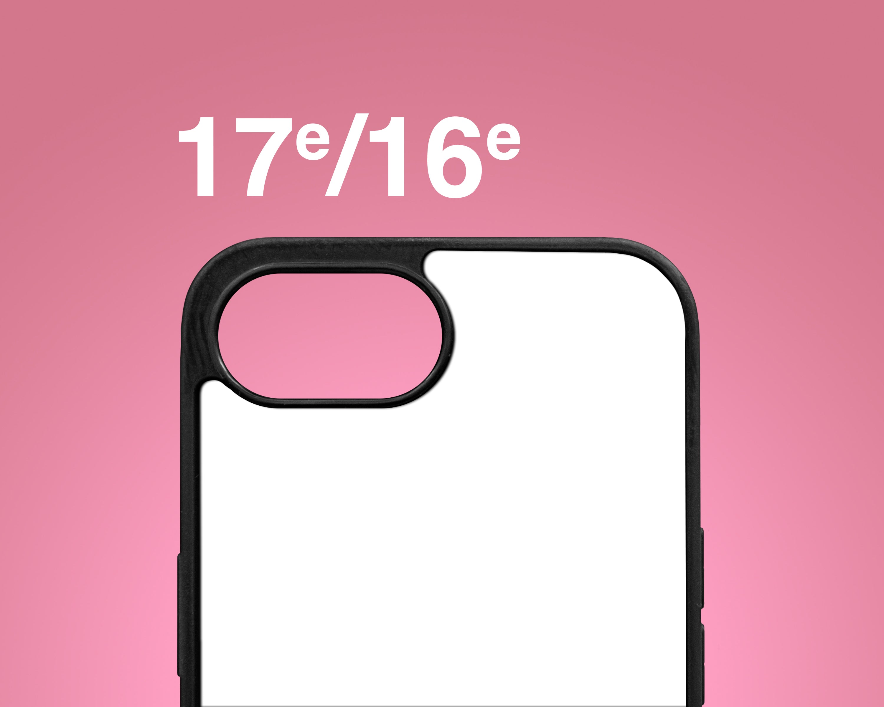 Blank Sublimation Cases for Apple iPhone 16e / 17e Blank Sublimation Cases for Apple iPhone 16e / 17e