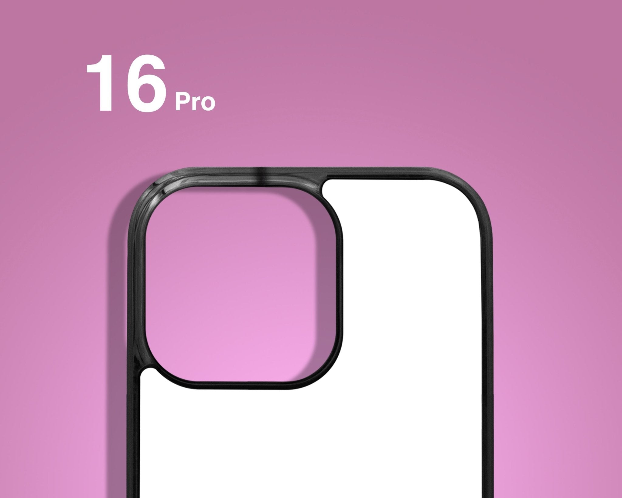 Blank sublimation Cases for Apple iPhone 16 Pro Blank sublimation Cases for Apple iPhone 16 Pro