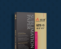 A-sub 8.5x11 Sublimation Paper 125 G 110 Sheets - Major Sublimation
