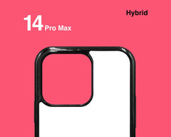 Hybrid 2-in-1 Sublimation Cases for Apple iPhone 14 Pro Max - Major Sublimation