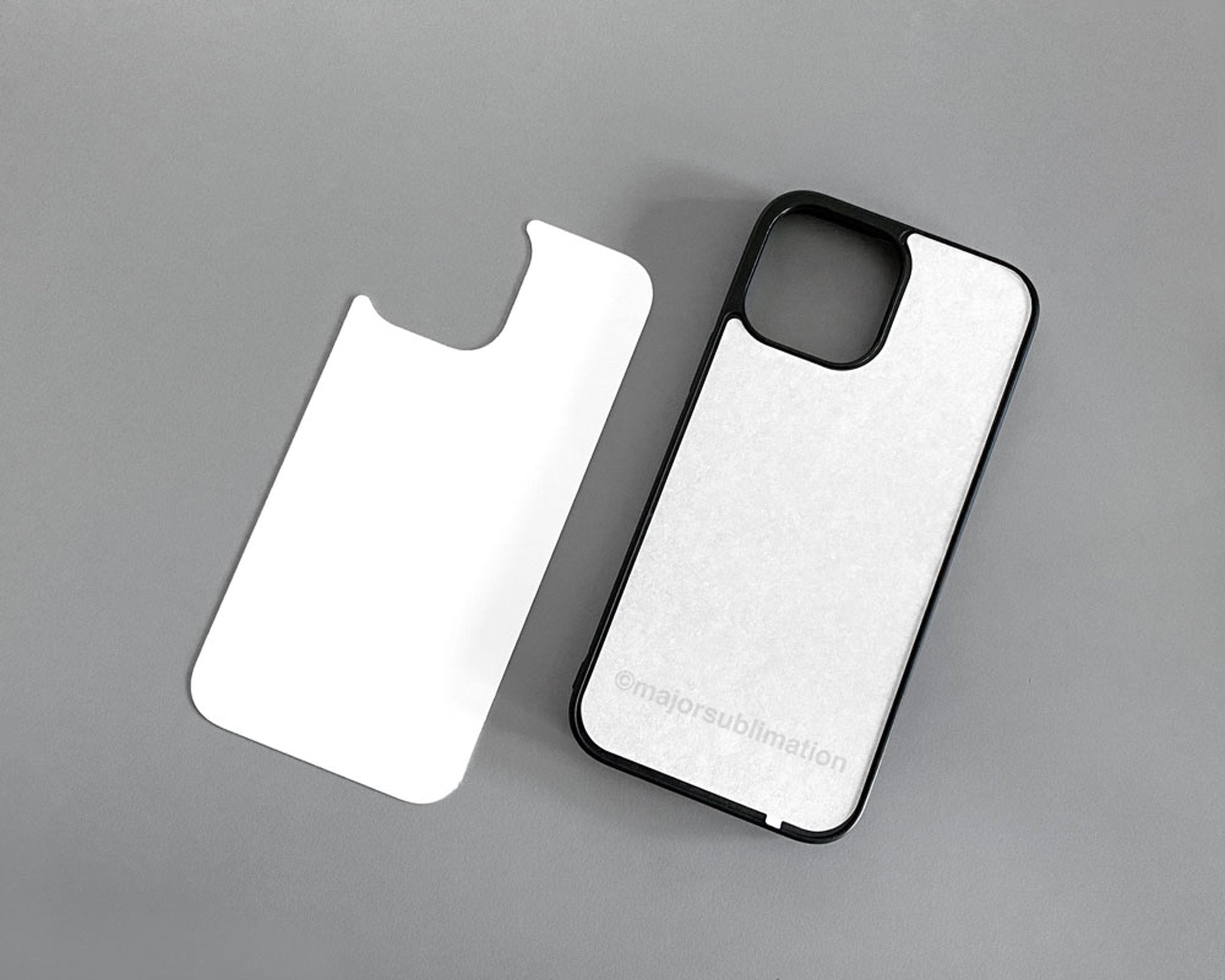 Sublimation Phone Case Black Outline Blank Sublimation Cases For