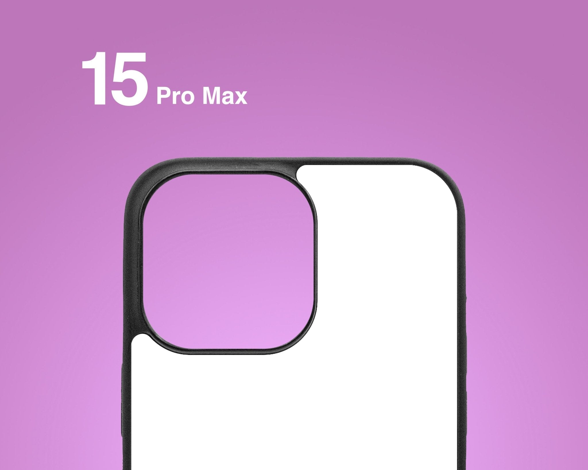 Blank Sublimation Cases for Apple iPhone 15 Pro Max Major