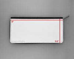 Sublimation Poly Leather Clutch Bag / Purse Zipper Wallet Blanks - Major Sublimation